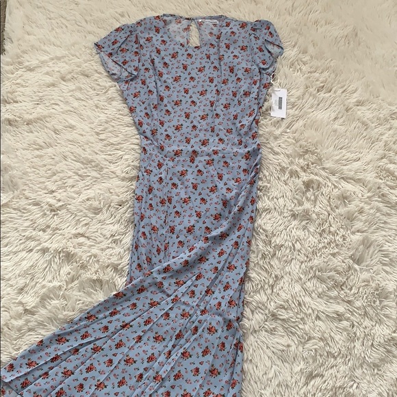 New reformation gavin dress in petunia Sz 8 - Picture 8 of 10